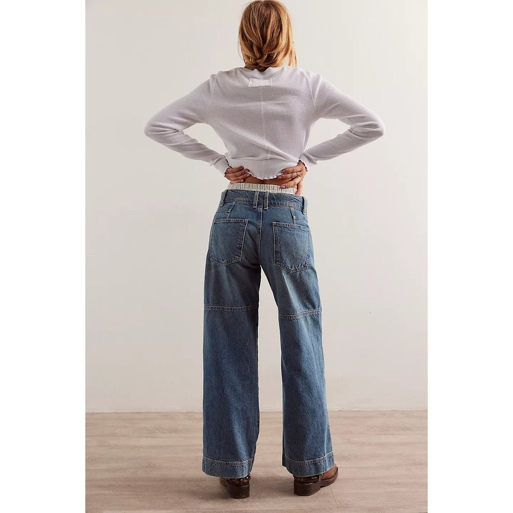 Free People wide leg jeans - Picture 12 of 12